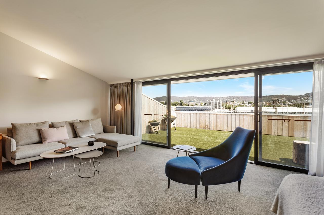 Macq 01 Hotel Hobart Eksteriør bilde Living room